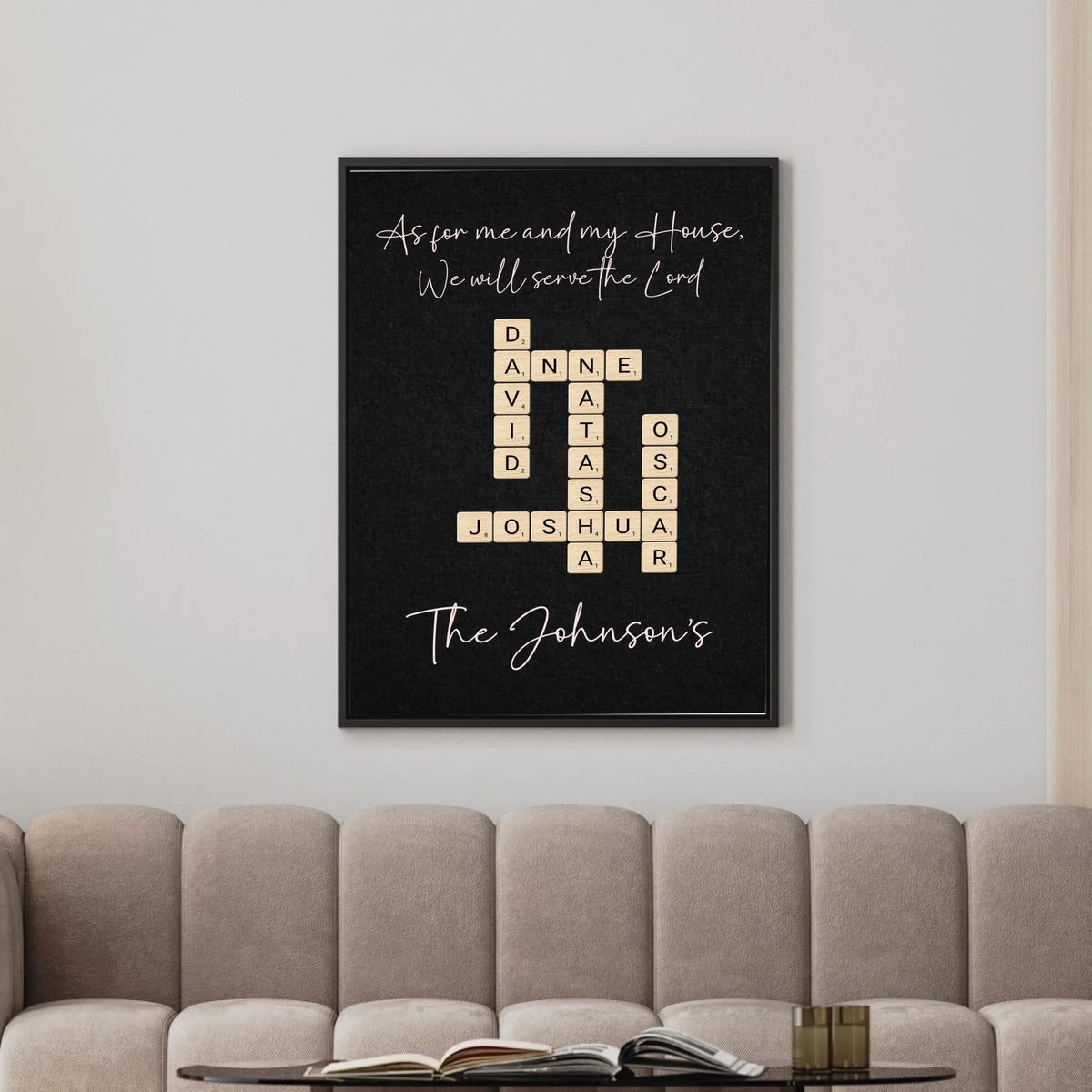 BlackFramed Canvas 1