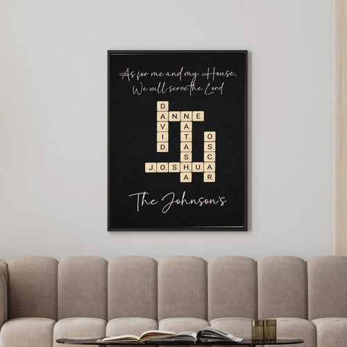 BlackFramed Canvas 1